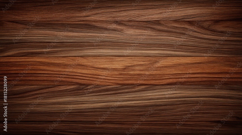 Naklejka premium Smooth and Elegant Wood Grain Background with Rich Brown Tones Ideal for Various Creative and Design Projects