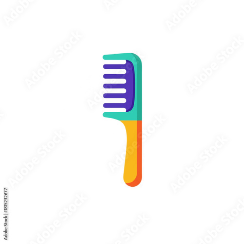 Vibrant Hairbrush Accessory for Styling and Care