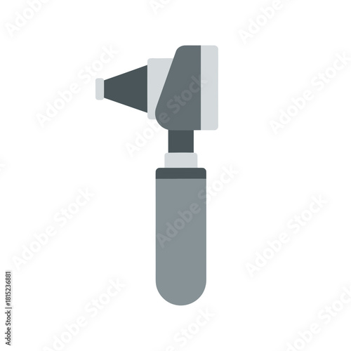 Professional otoscope illustration for medical ear examinations, symbolizing modern healthcare diagnosis and precise patient care