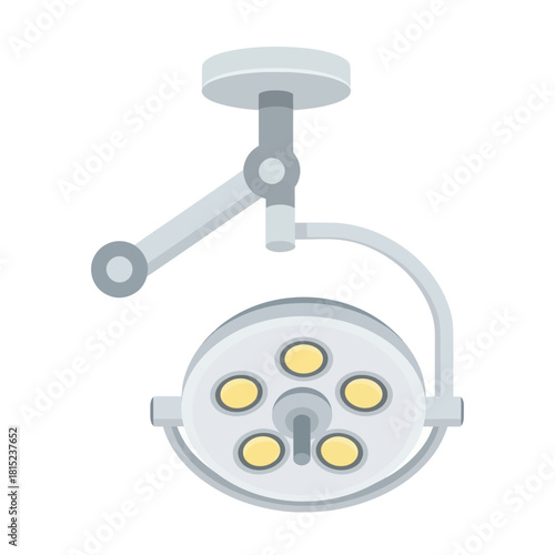 Operating Theater Light Fixture Illustration