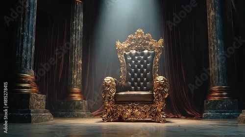 Silent Throne Awaits a Worthy Monarch's Return.