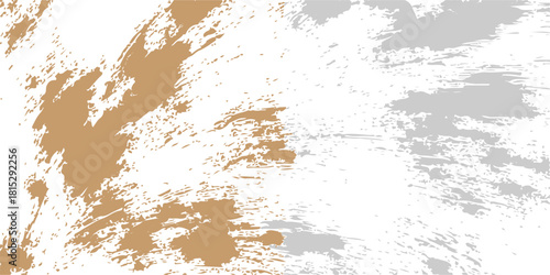 Vintage textured grunge background with rusty metal and paint splatter frame design