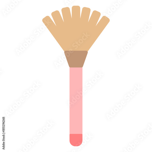 빗자루 청소 일러스트