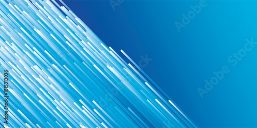 Dynamic diagonal streaks of glowing cyan light creating a futuristic motion blur effect.