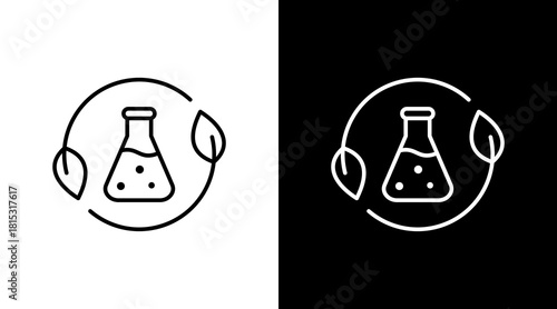 Cosmetic White Icon Set Design