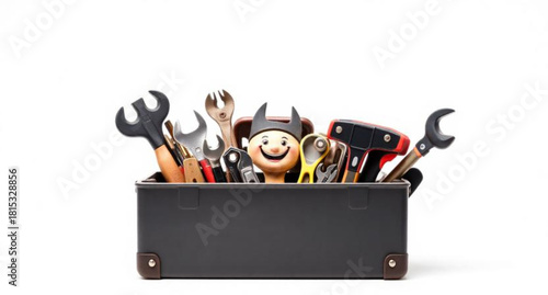 Old retro electrical black plastic cassette music tape box object with fire burning in it