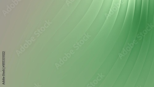 Green Abstract Background With Soft Gradient Ripples For Creative Design Projects