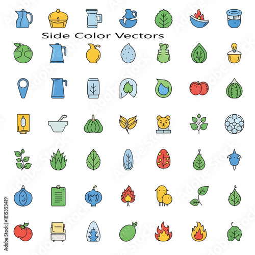 Side View and Perspective Illustration