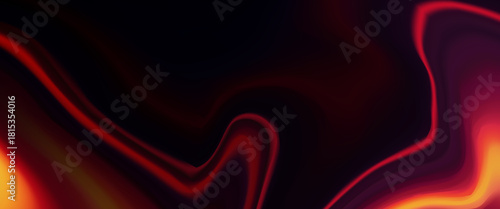 Vibrant abstract fluid background with glowing red, orange, and purple waves, creating a dynamic, energetic, and modern gradient flow.