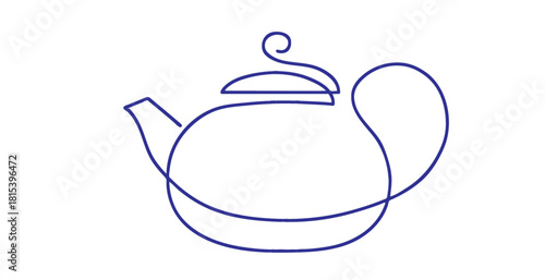 Teapot line art