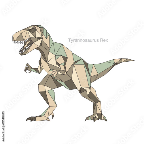 Tyrannosaurus Rex_03 Cubism