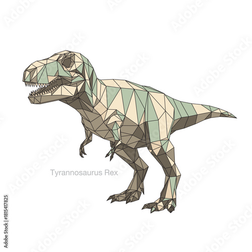 Tyrannosaurus Rex_04 Cubism
