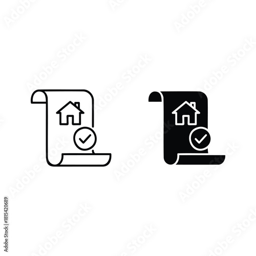 Real estate contract signed, house deal verified, home ownership.