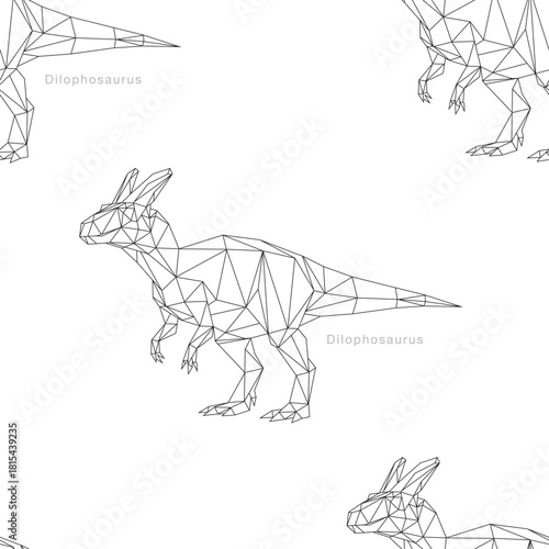 Dilophosaurus Pattern