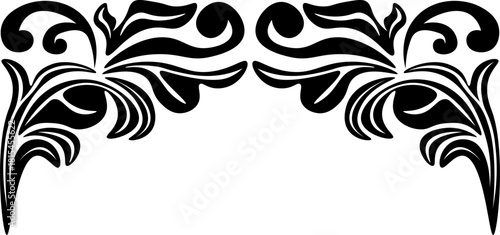 traditional pattern of sumatera. floral pattern