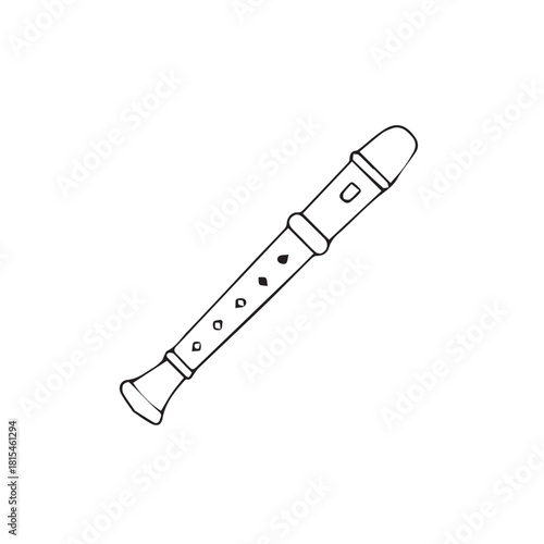 flute outline