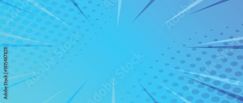  abstract background blue gradient cartoon style square