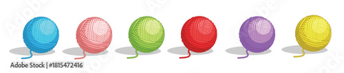  ball of yarn vectors