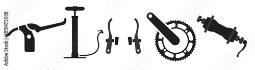 bike part vectors