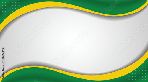 Blank space brazil flag background