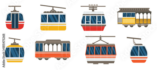 Cable Car Vector