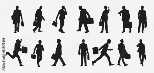 brief case silhouette