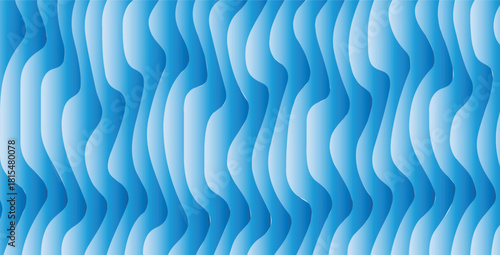 Blue Wavy Abstract Background Texture vector illustration