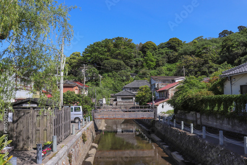 ペリーロード周辺の街並み（静岡県下田市）