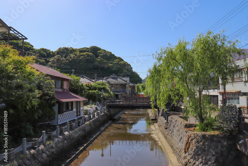 ペリーロード周辺の街並み（静岡県下田市）