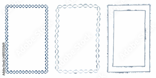 Elegant frame borders for creative designs, add a unique touch to invitations, posters and projects with these customizable decorative frames