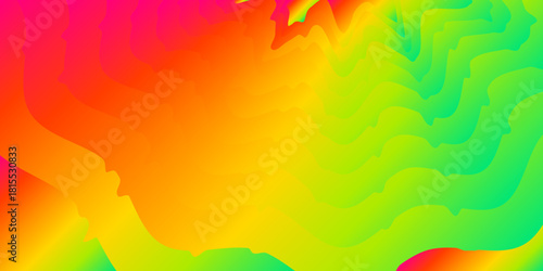 Colorful rainbow color stripe abstract background design featuring vivid multicolor flowing bands ideal for energetic creative modern digital graphic artwork projects