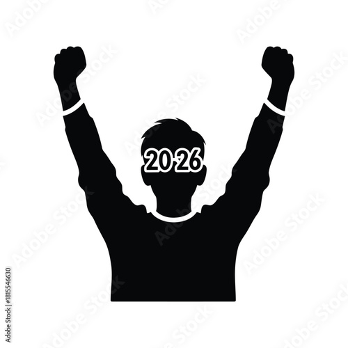 2026 soccer champion silhouette victory celebration sports fanatic global tournament