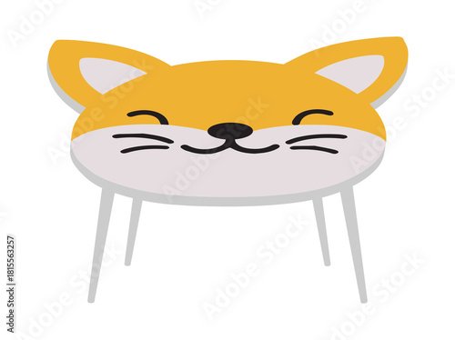 Animal Study Table Clip Art
