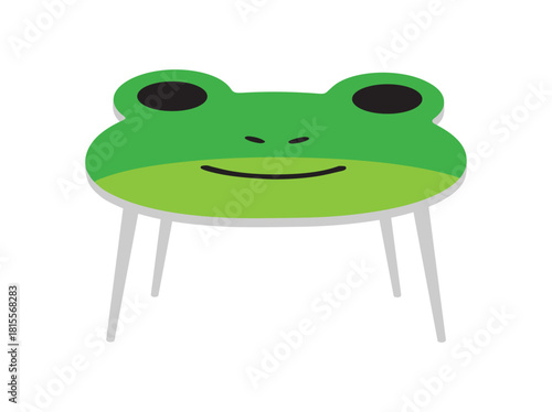 Animal Cartoon Shape Desk Illustration
