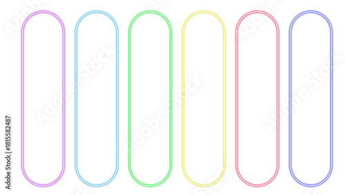 Multicolor Outline Graphics