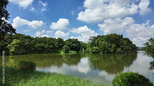 A beautiful 4K lake scene with calm water and serene natural reflections. Perfect for travel videos, nature projects, scenic backgrounds, and peaceful landscape content.