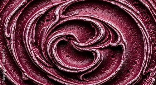 Acai bowl texture close up detail food photography dessert