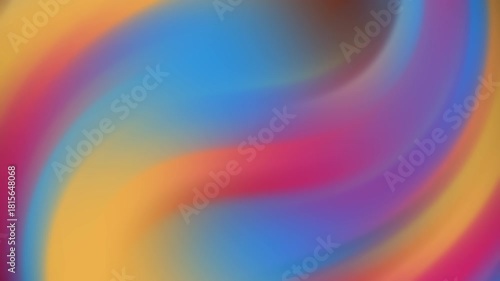Vibrant Rainbow Gradient Abstract Background With Soft Color Swirls And Light Texture