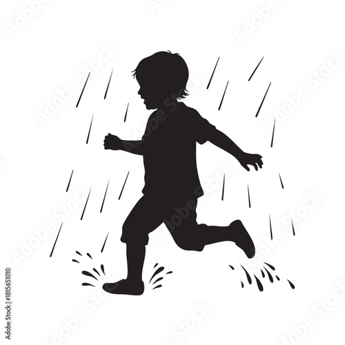 a_child_running_in_the_rain_traced
