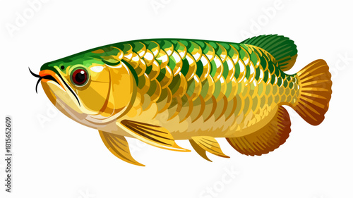 Fish illustration vector diagram