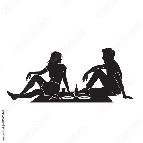 a_couple_sitting_at_a_table_with_a_drink_traced