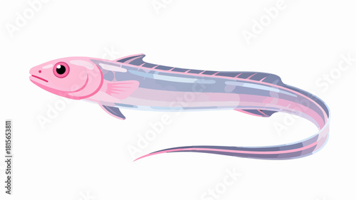 Fish illustration vector diagram