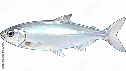 Fish illustration vector diagram
