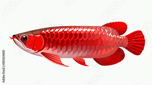 Fish illustration vector diagram