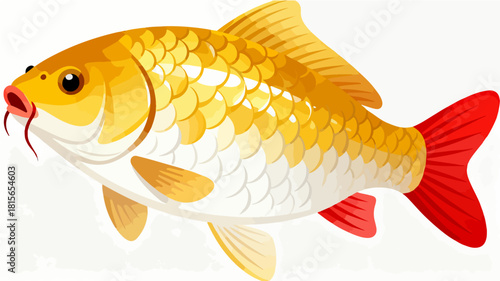 Fish illustration vector diagram