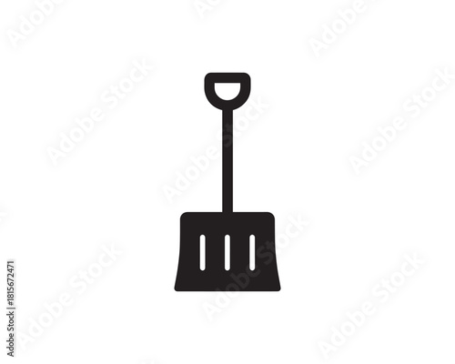 Snow shovel icon vector design illustration