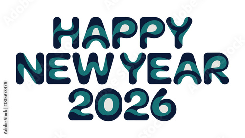 Happy New Year 2026: A festive graphic celebrates the start of the year 2026, offering a visual greeting filled with anticipation for a fresh beginning.