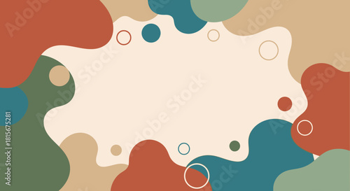 Creative Abstract Design, Colorful Shapes, Digital Art, Graphic, Contemporary, Artistic Concept
