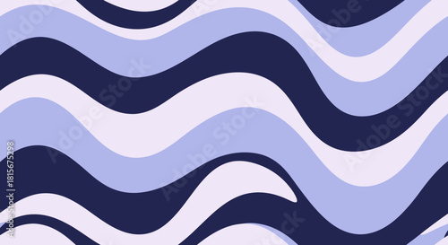 Dynamic Waves Pattern Design, Abstract Art, Digital Illustration, Vibrant Colors, Modern Aesthetic