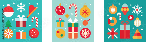 Christmas lights border glowing colorful bulbs festive decorative frame vector art 